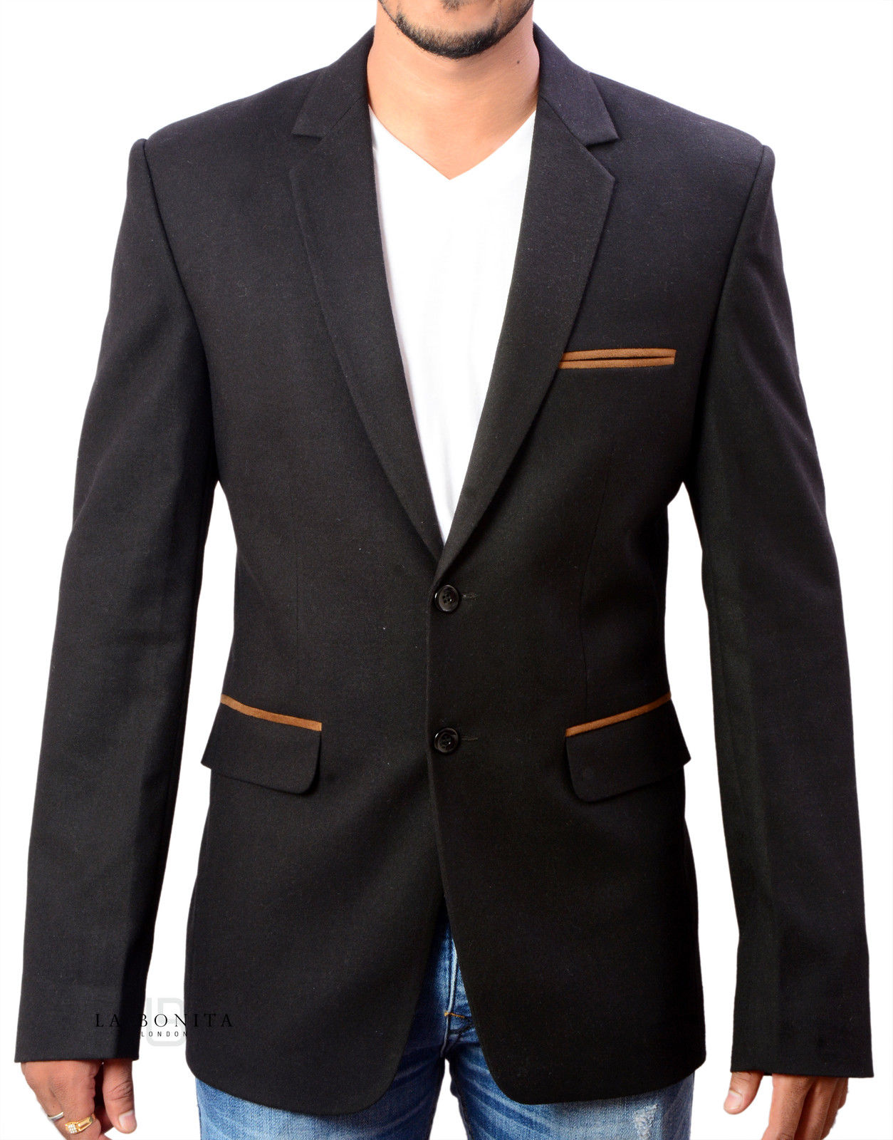 Casual Blazer Jacket Coat Smart Slim 
